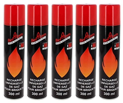 72 Bouteilles gaz belflam 300 ML