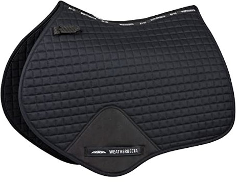Weatherbeeta Prime Jump Shaped Saddle Pad Pony Black