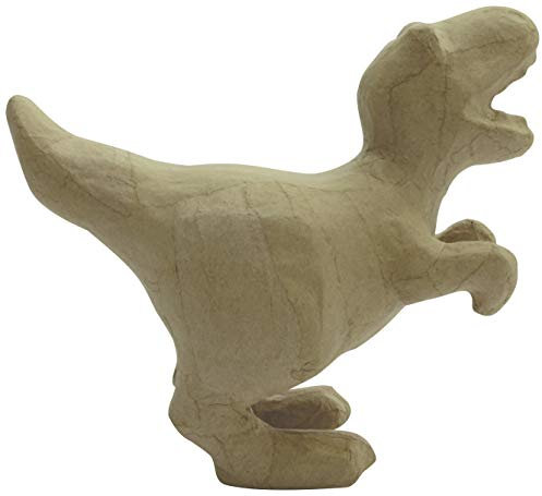 Décopatch, SA215C - Figur aus Pappmaché, Tyrannosaurus, 18x9x16cm, 1 Stück