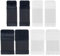 Estensore per Reggiseno, Set da 3, 2 x 2 / 3 x 2 file di ganci, per tutti i comuni modelli di Reggiseno, Allunga Reggiseno Morbido ed elastico, lavabile, Allarga Reggiseno, nero o bianco o beige