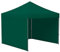 Vispronet Profi Faltpavillon/Faltzelt Basic 3 x 3 m, Grün (3 Zeltwände) - weitere Farben und Größen lieferbar