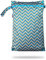 Petit Lulu wasserdicht doublesize Windeltasche | Wetbag Organiser Beutel | Windelsack | Nasstasche für Stoffwindeln | Nässeschutzbeutel | Waterproof Wet Bag | Wickeltasche (Knitted Chevron)