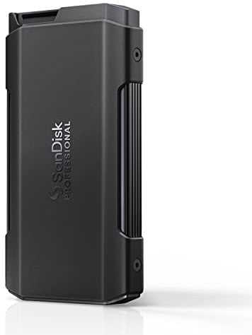 SanDisk Professional 2TB PRO-Blade Transport - Portable and Modular NVMe SSD, Up to 2000MB/s, USB-C, USB 3.2 gen 2x2, Solid State Drive