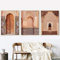 Dittelle Orient Ornamente Poster und Drucke Marokko Wandkunst Reisefotografie Bilder Kunstleinwand Gemälde für Wohnkultur15.7 x 21.6(40x55cm) Kein Rahmen