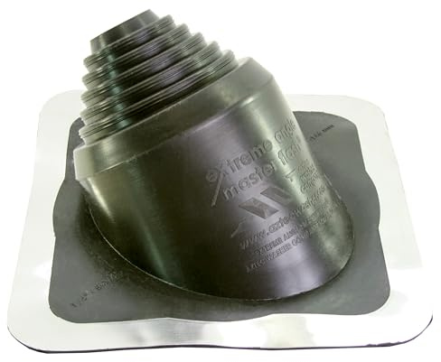 MASTER FLASH Extreme Angle Flexible Dachdurchdringung zum Schutz Gegen das Eindringen von Wasser bei Bauteilen wie Rohren Schornsteinen Kanälen und Vieles Mehr Epdm No. 1
