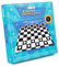 abeec Chess And Draughts Set - Two Classic Board Games For Kids And Adults - Folding Chess Board And Draught Board - Travel Games For Kids - Camping Games