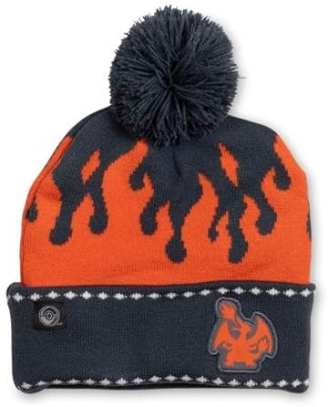 Pokemon Center: Charizard Chill Knit Beanie (One Size-Adult)
