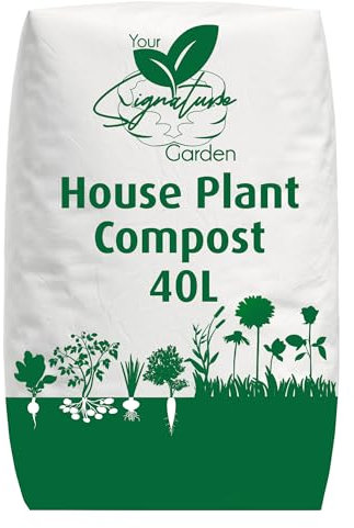 Laeto Your Signature Garden House Plant Potting Compost | Compost For Indoor Plants & Outdoor Plants With Extra Feed And Improved Water Retention - 40 Litre Bag