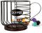 Guolich Panier à capsules de café, porte-capsules de café, rangement de capsules de café, panier à singe, pour le rangement des capsules de café et des fruits,bar à café (Noir)