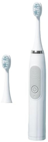 Battery Electric Toothbrush - Adults Rechargeable Electric Toothbrush, Travel Friendly Toothbrushes | Oral Toothbrush Electric, Powerful Cleaning Electric Toothbrush with Replacement Brush Head