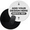 Personalised Round Gaming Mouse Pad Custom Collage Design Non Slip Rubber Base Stitched Edges Smooth Ergonomic Surface for Office or Gaming (Single Image)