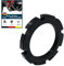 songyea Universelles Lockring für E-Bikes, Lock-Ring Kompatibel mit Bosch Performance CX Gen4 Engines (Schwarz, U)