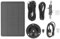 lvifloae Panneau Solaire de caméra de Piste 6V 1.6A 5V 2A 3.2W Panneau Solaire Portable étanche à étanche Kit de Batterie Solaire réglable pour la caméra de sécurité extérieure