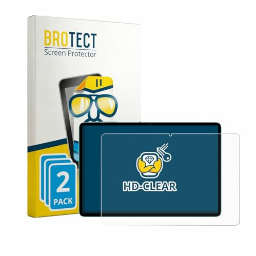 BROTECT 2 Stück Schutzfolie für Teclast P33 Displayschutz Folie Made in Germany, Ultra-Klar