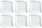 Mäser 923783 La Musica Dessertteller, Ø 21,5cm, elfenbein (6er Pack)