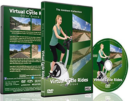 Virtuelle Fahrradstrecken – Olivenhaine – Für Indoor Radfahren, Laufband und Laufworkouts