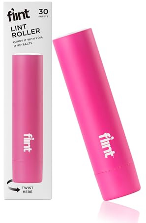 FLINT Rolle Klebeband für Kleidung rosa