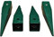 Selections Ground Spikes for Wooden Garden Arch (Pack of 4)