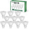 Tailcas GU10 LED Light Bulbs 7W, Cool White 6000K (50W Halogen Spotlight Equivalent) 500LM 80RA 38° Beam Angle No Flickering Non-dimmable 220-240V, for Interior Lighting, Pack of 10 [Energy Class F]