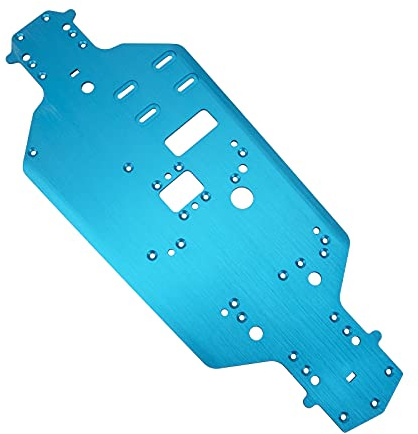 Vgoohobby Aluminum Alloy Chassis Plate 02001 Replacement Upgrade Parts Compatible with Redcat Racing HSP 94101 94102 1/10 RC Car
