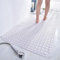 Stafeny rutschfeste Duschmatte für die Dusche, Anti-Schimmel, Gummi-Duschmatte, für ältere Menschen, Schwangere Frauen und Kinder (weiß, 80 * 120cm)