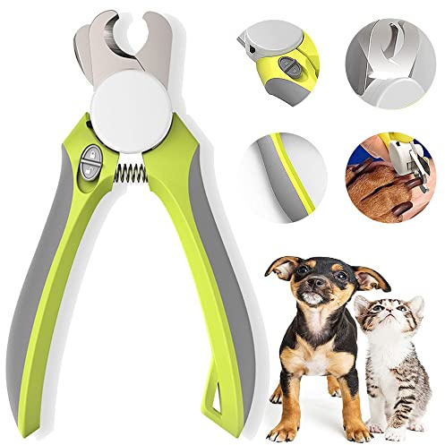 Professional Grade Nail Clippers for Dogs, Nail Clippers for Large Dogs, Nail Clippers for Cats, Nail Clippers with Light, Pet Nail Clippers, Grooming Tool for Small and Large Dogs and Cats