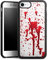 DeinDesign Holz Case kompatibel mit Apple iPhone 7 Walnuss Handyhülle Echtholz Hülle Blut Halloween Gothic