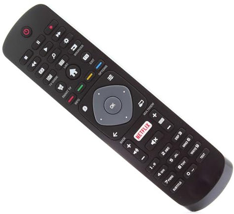 Genuine Remote Control Compatible with Philips 50PUS6753/12 TV