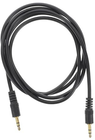 PAMINGONO Car Audio 3.5mm Male to Male Audio Cable Copper Pvc Black
