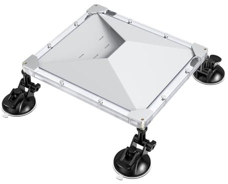 EDUP Supporto Auto per Starlink Mini con Custodia Protettiva, Ventosa per Tetto in Vetro, Fissaggio Sicuro per Auto, Camper, Barca, Camion, Cruscotto, Finestrino, Portatile e Facile da Installare