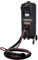 Sableuse mobile 80 l | Sableuse avec tuyau de 2,5 m | Jet de 3 à 6 bars de pression de travail avec système d'aspiration | Système de sablage
