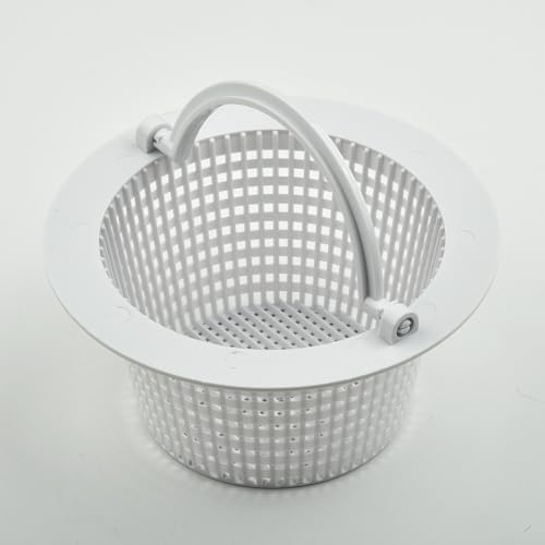 Drhomeam Cestello Skimmer Piscina Per Accessori Piscina Fuori Terra, Cestello Filtro Di Ricambio In Plastica Ad Alta Efficienza (con Maniglia)