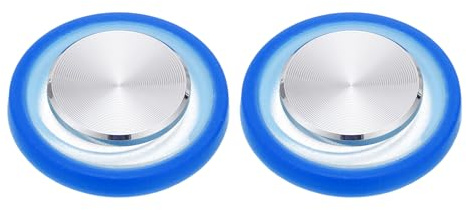 PATIKIL 2 Pcs Joystick Per Telefono Mobile, Joystick A Spirale Per Controllo Di Gioco Con Scatola Di Ricambio Per Telefono Mobile Tablet Smartphone, Blu