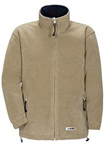 Planam 0348056 Outdoor Stream Fleecejacke, Camel/Marine, Größe XL