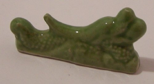 Reposa palillos orientales con forma de dragón - Cerámica - Calidad garantizada
