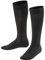 FALKE Unisex Kinder Family K KH Socken, Blickdicht, Grau (Anthracite Melange 3080), 39-42 (2er Pack)