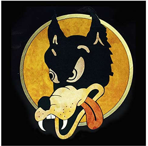 Inlaystickers für Gitarren & Bass - Jerry Garcia (Grateful Dead) Wolf, multi-colored, B-170GA-WF