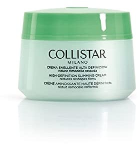 Collistar Schlankheitscreme mit hoher Definition, formende und straffende Körperbehandlung, patentierte Formel mit Spirulina-Algen und Koffein, sanfte Textur, leicht einzumassieren, 400 ml