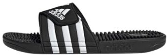 adidas Unisex Adissage Slides, Core Black/Cloud White/Core Black, 14 UK