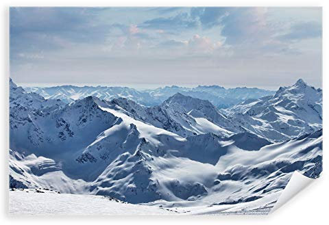 Postereck - 3064 - Winter, Landschaft Schnee Eis Berge Sonne - Wandposter Fotoposter Bilder Wandbild Wandbilder - Poster - 3:2-61,0 cm x 40,5 cm