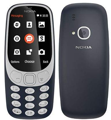 Nokia 3310 (2017) Bleu foncé, 2,4, T.