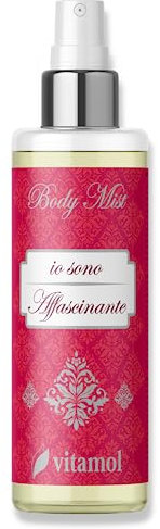 Vitamol Body Mist I am Affascinante Scented Water Feuchtigkeitslotion Körperduft 200 ml.