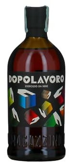 Dopolavoro, Amaro alle Erbe, 500 ml, Amaro con Note Agrumate e Speziate, Ideale Liscio o con Soda o Tonica, da Infusi di Estratti di Erbe e Scorze di Agrumi Calabresi, Idea Regalo, 18% Vol.