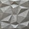 Eurodeco 3D Wandpaneele - 3D Wandverkleidung Paneele - Dekoren Deckenpaneele - Wanddeko Platten - Wandtattoos aus Polystyrol XPS - 50 x 50 cm, 3 mm Stärke, Diamant Betonoptik 43, 20 Stück (5m²)