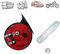Yuemei Zughorn 12v 150DB Für Auto, Zug Hupe Für Auto 300db, Train Horn 12v, Schneckenhorn, Ersatzhorn, Universal Schneckenhorn Zughupen Warnlautsprecher Für LKW Auto Boot