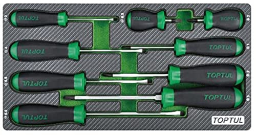 TOPTUL Schraubendrehersatz GEA0909 25, 75, 80, 100, 150mm