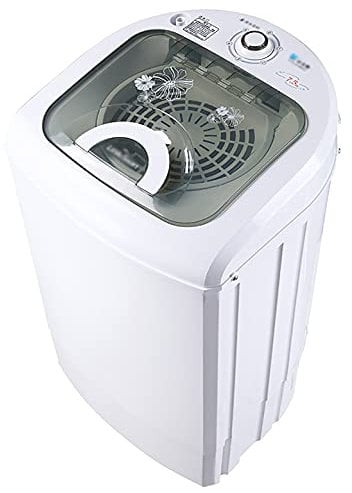 Lavadora Portátil 2 en 1 y Secadora de Giro - 7.5kg, Automática, Carga Superior, Función de Tiempo, Ahorro de Energía y Agua - Ideal para Camping y Viajes