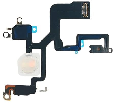 MEEFIX Flash Light Flex Cable Replacement for iPhone 12 Pro Max - Repair Parts for A2342, A2410, A2412, A2411 Flashlight Module Connector