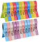 24 Pièces Pinces à Linge, Pinces Serviette Plage Transat, Clips de Brise-Vent Plastique pour Serviettes Quilt Vêtement Couettes Draps Tapis Nappe empêche Votre Serviette de s'envoler