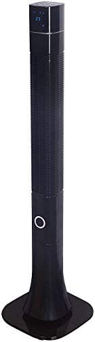 Sichler Haushaltsgeräte Ventilator & Ionisator: 3-stufiger Design-Turmventilator mit Ionisator, Versandrückläufer (Turmventilator Fernbedienung, Stand- und Turmventilator, Luftkühler)